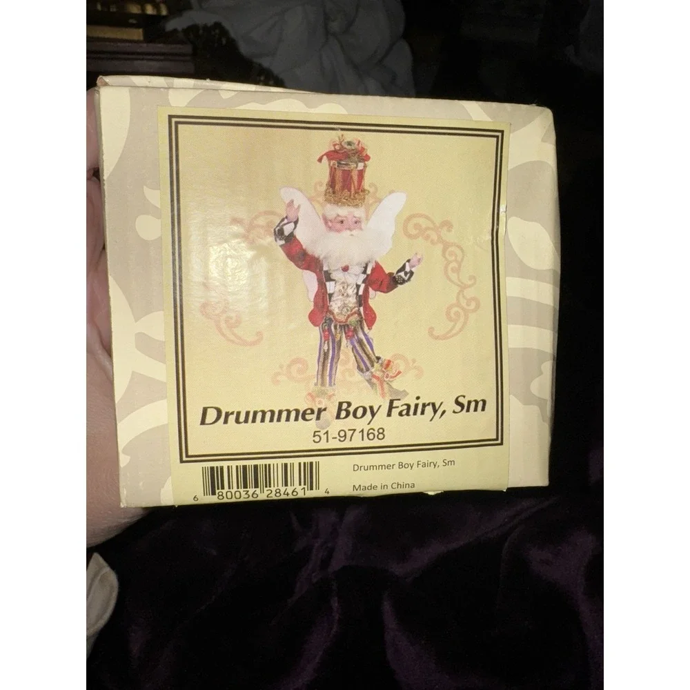Mark Roberts Elves Drummer Boy Elf Small 11.75